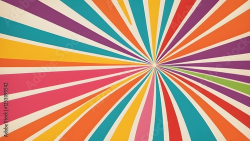 Sunburst retro vibes 




