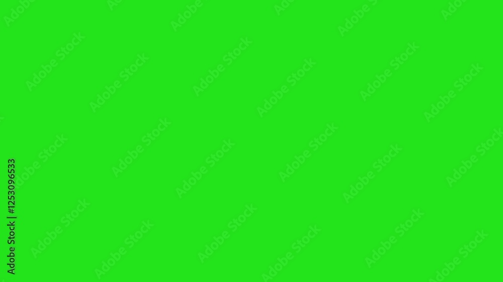 A video animation loop element effect cartoon electric on green screen background A video animation loop element effect cartoon electric on green screen background