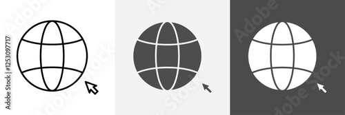 Web icon set vector art
