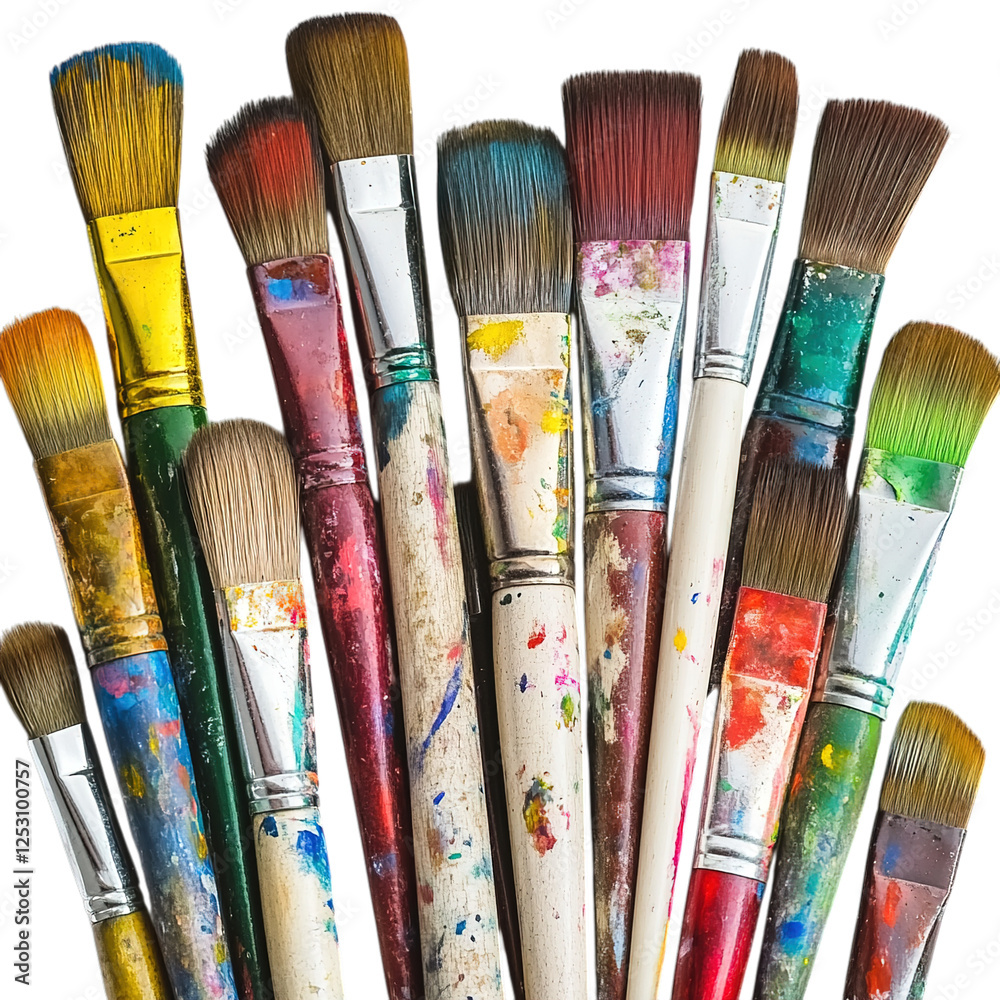 Obraz premium set of brushes