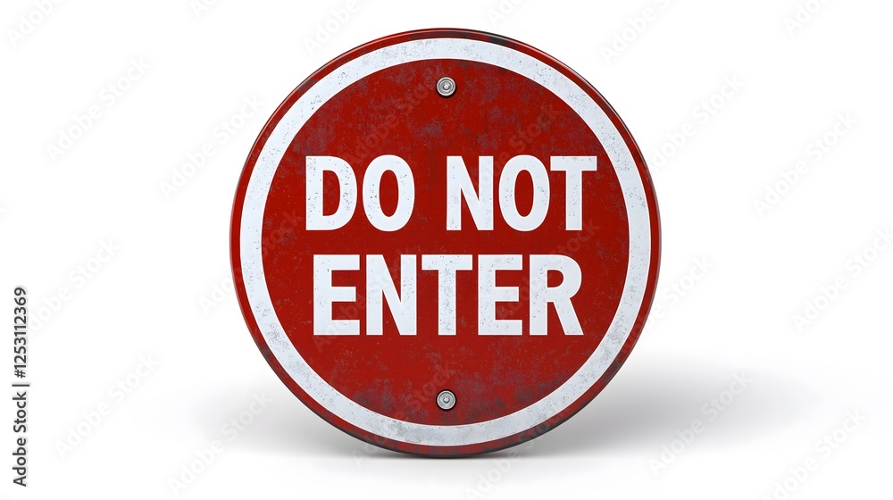 Modern Clean Do Not Enter Traffic Sign Decal with Professional Red and White Circular Design, Contemporary Street Warning Symbol for Road Safety and Urban Documentation Modern Clean Do Not Enter Traffic Sign Decal with Professional Red and White Circular Design, Contemporary Street Warning Symbol for Road Safety and Urban Documentation