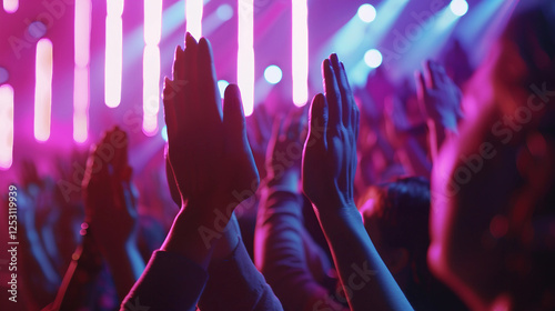 Excited Audience Reactions: Clapping and Cheers