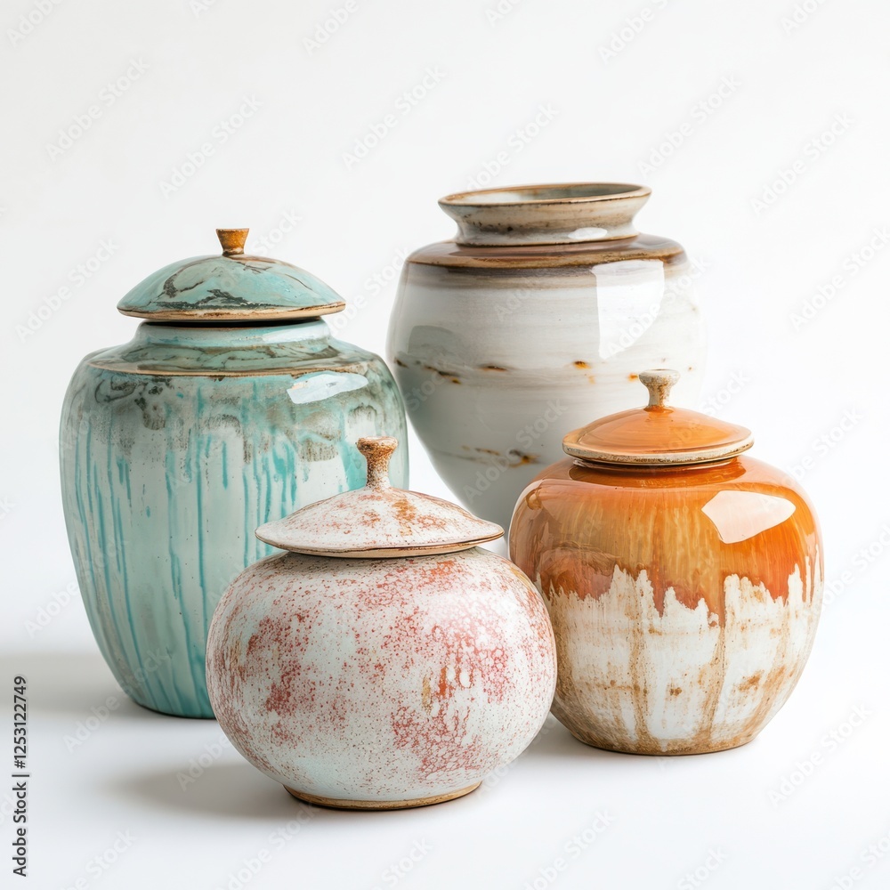 Elegant Compilation of Artistic Lidded Jars Elegant Compilation of Artistic Lidded Jars