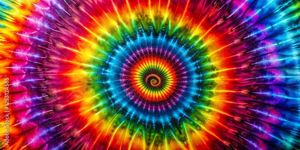 Psychedelic Rainbow Tie-Dye Wallpaper: Hippie Spiral Background, Night Photography Psychedelic Rainbow Tie-Dye Wallpaper: Hippie Spiral Background, Night Photography