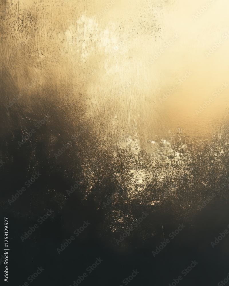 Obraz premium Sepia grainy gradient background with abstract olive texture