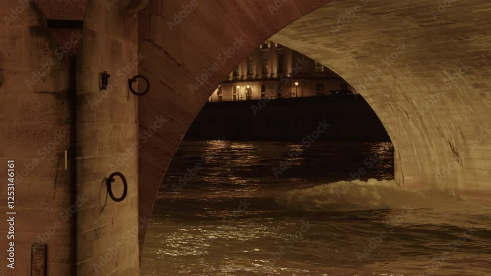 Le Pont Neuf district in Paris