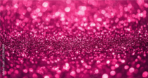 Fancy hot pink glitter sparkle girly background