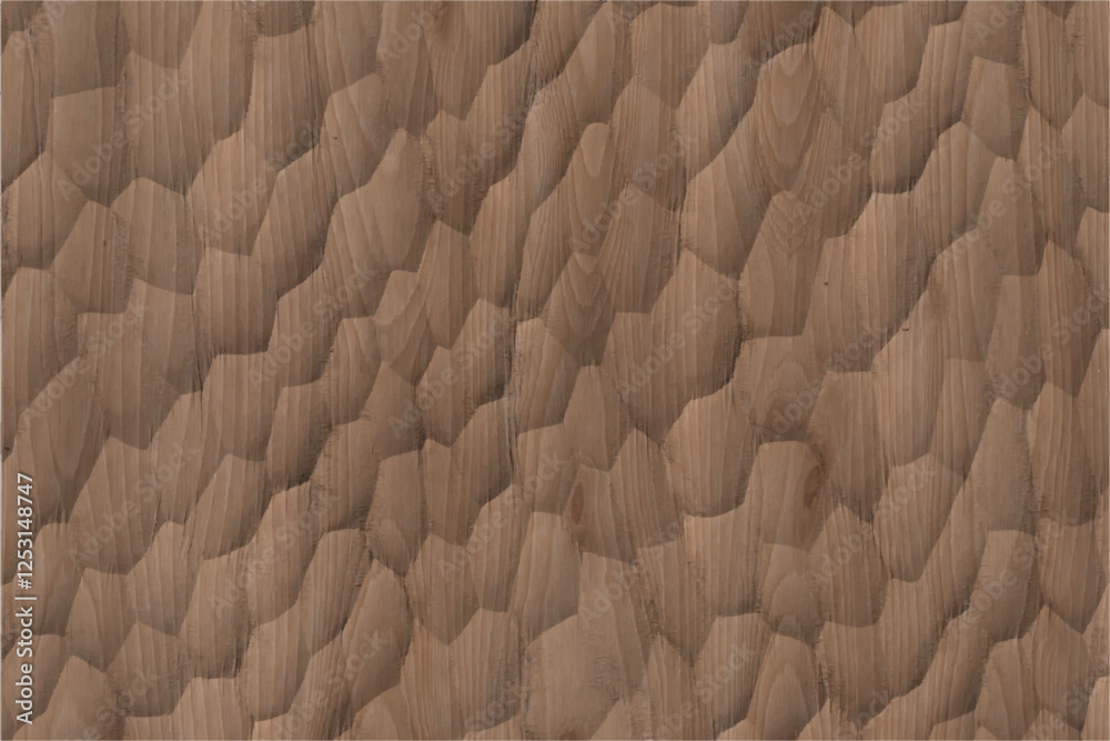 Obraz premium closeup of carved wood texture 