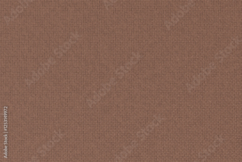 closeup of brown oxford fabric texture background