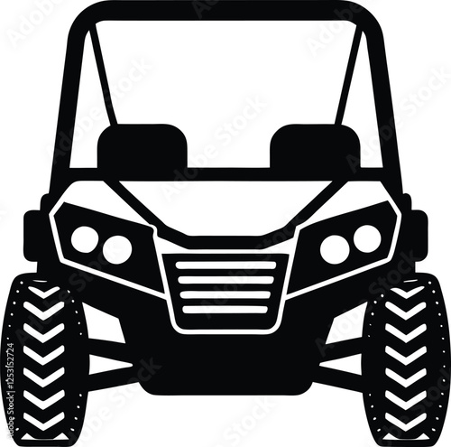 utv icon logo design vector