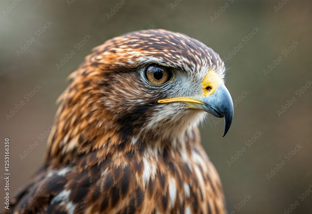 closeup selective focus shot of a beautiful hawk closeup selective focus shot of a beautiful hawk