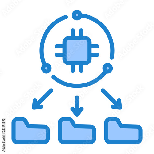 Text Classification Icon