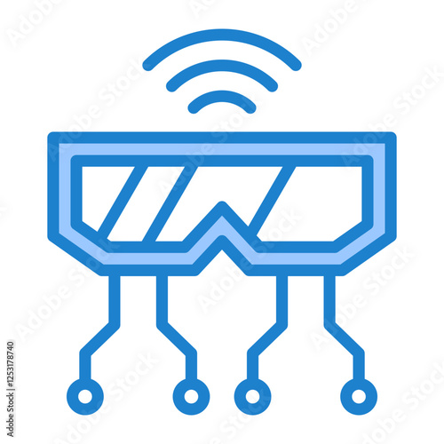 Ai Virtual Reality Icon
