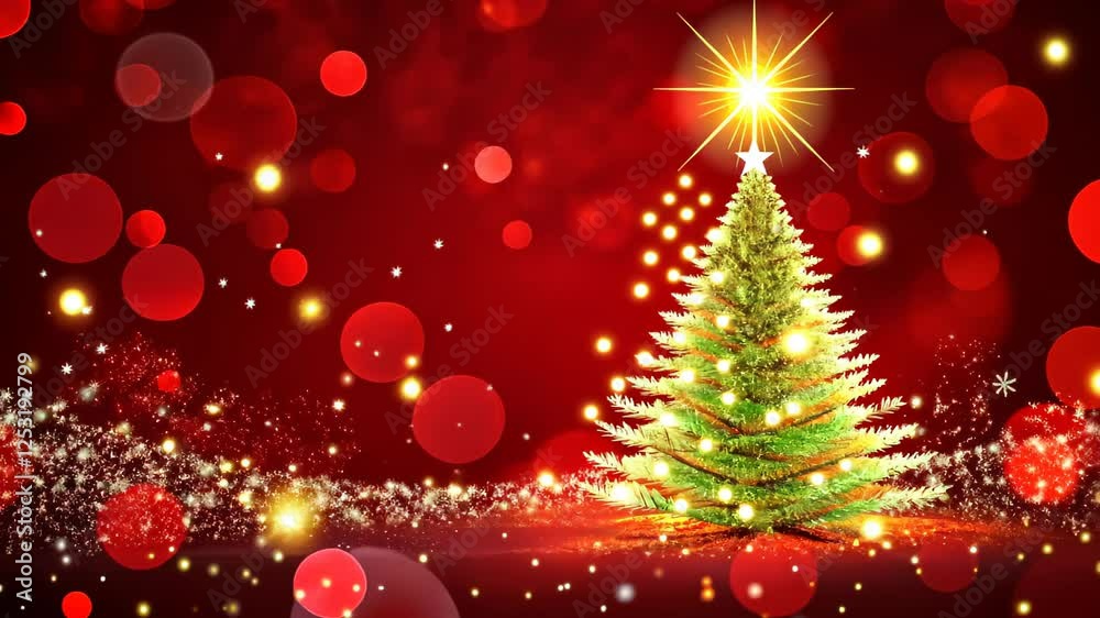 Enchanting Christmas tree glows warmly with colorful lights and sparkling ornaments in cozy festive setting. Generative AI Enchanting Christmas tree glows warmly with colorful lights and sparkling ornaments in cozy festive setting. Generative AI
