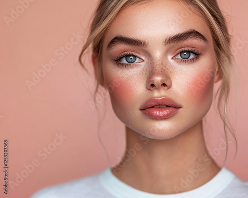 close up portrait of a woman