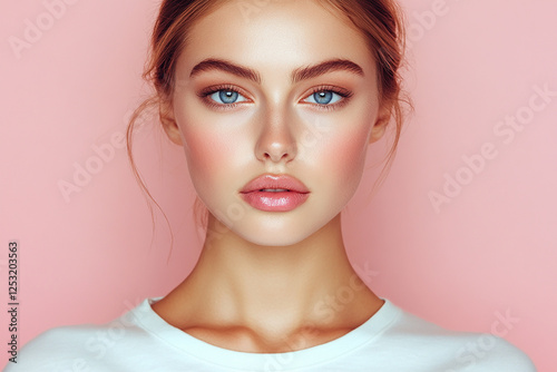 close up portrait of a woman