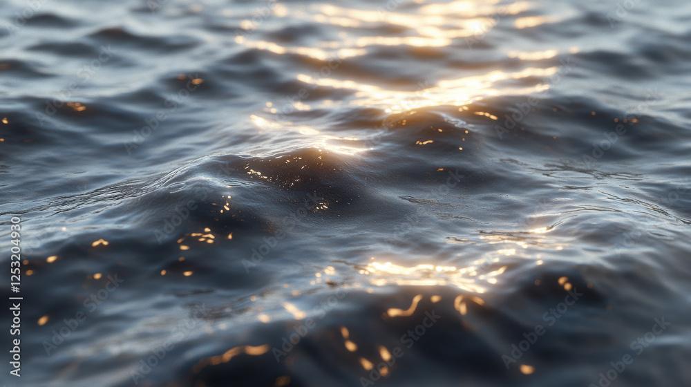 A beautifully textured water surface with delicate ripples and droplets scattered artistically A beautifully textured water surface with delicate ripples and droplets scattered artistically