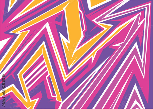 Abstract Background Sport Racing. Line sticker Stripes