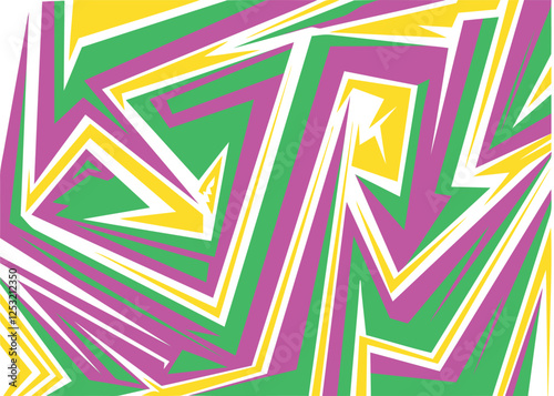 Abstract Background Sport Racing. Line sticker Stripes
