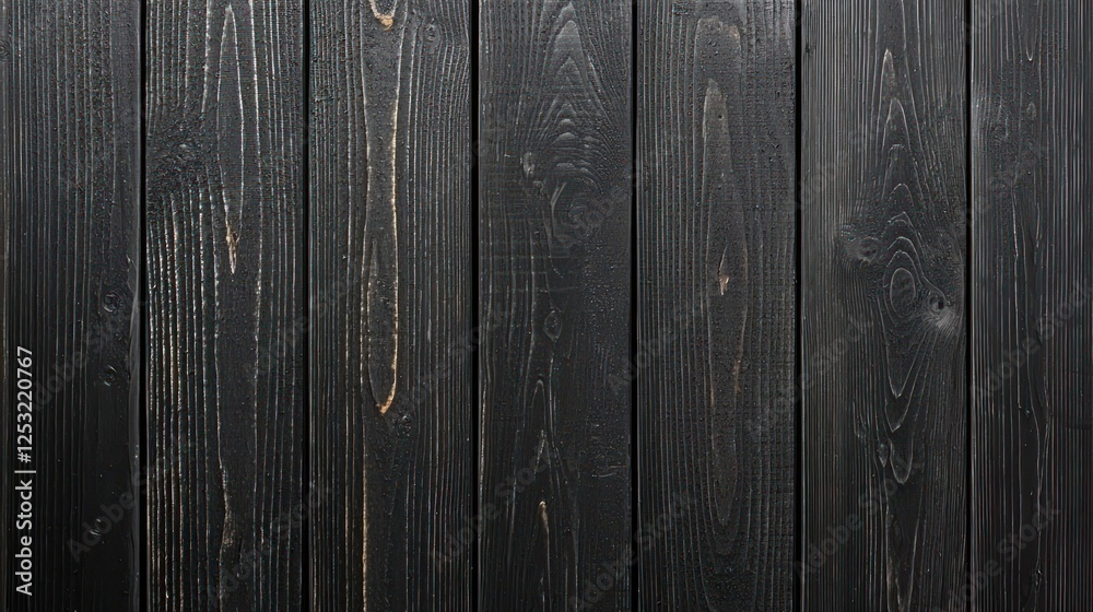 Fototapeta premium Dark Wooden Planks Background Texture