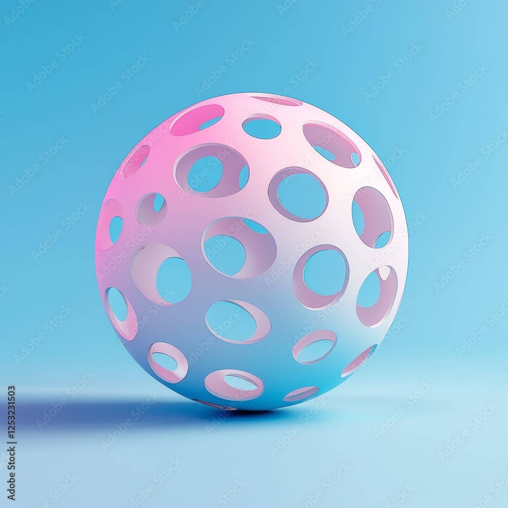 Holographic colors give this glowing geometric metallic 3D shape a futuristic look, making it an excellent abstract modern graphic design element for banners and posters, 3D rendering Holographic colors give this glowing geometric metallic 3D shape a futuristic look, making it an excellent abstract modern graphic design element for banners and posters, 3D rendering