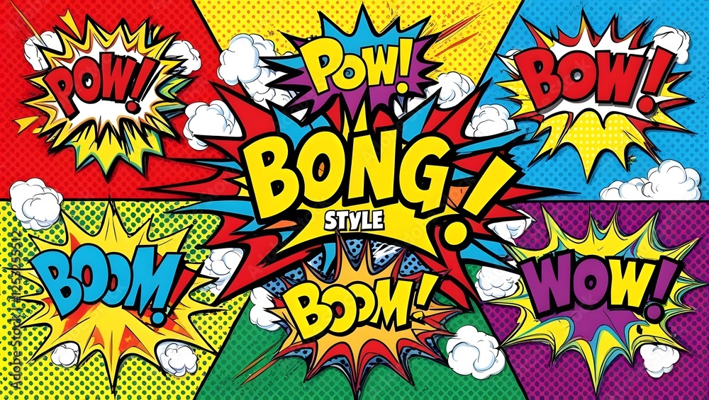 Comic Book-Style Explosion Panel8