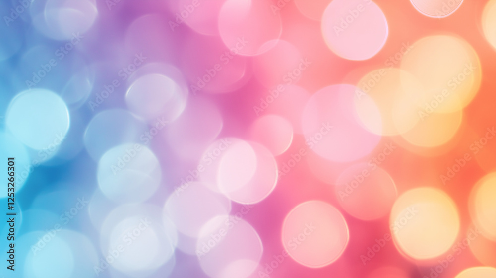 Fototapeta premium Soft pink abstract bokeh background