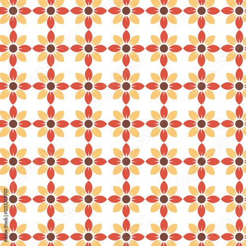 Seamless Floral Pattern background  vector illustration