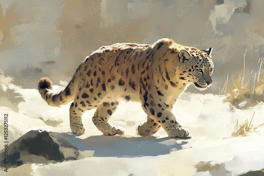 Snow Leopard. Generated AI. Photoshop has been improved. Snow Leopard. Generated AI. Photoshop has been improved.