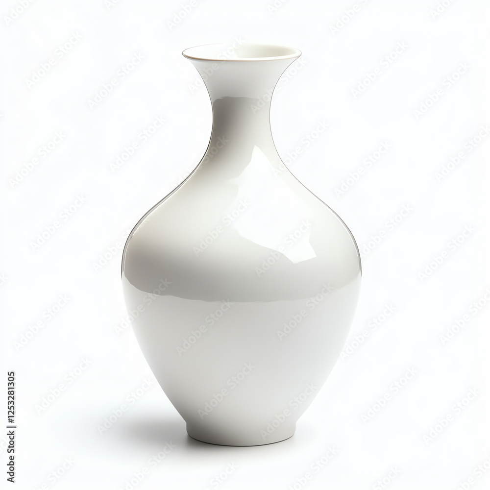 A minimalistic white vase stands elegantly on a plain surface, reflecting soft light. Its smooth curves and simple design make it a perfect decorative piece for any modern home. A minimalistic white vase stands elegantly on a plain surface, reflecting soft light. Its smooth curves and simple design make it a perfect decorative piece for any modern home.