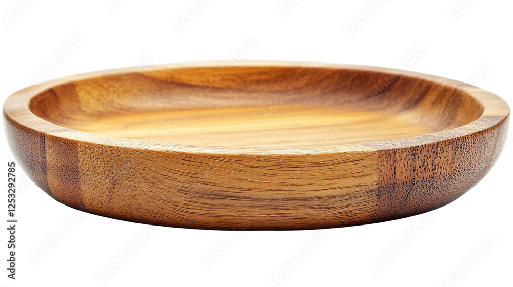 Rustic wooden bowl on transparent background Rustic wooden bowl on transparent background