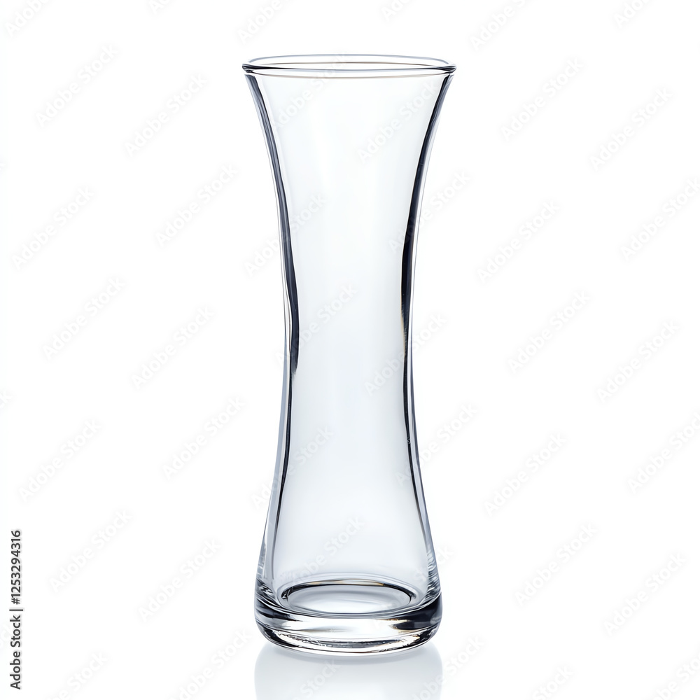 A sleek, tall glass vase stands elegantly against a minimalist background, showcasing its translucent design perfect for holding floral arrangements or serving beverages. A sleek, tall glass vase stands elegantly against a minimalist background, showcasing its translucent design perfect for holding floral arrangements or serving beverages.