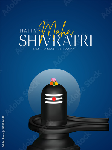 Maha Shivaratri Social Media Post Design