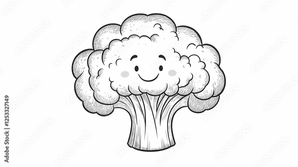 Broccoli sketch for culinary and food design, organic vegetable drawing, fresh ingredient, artistic engraving, healthy diet representation, natural food concept, old book illustration style Broccoli sketch for culinary and food design, organic vegetable drawing, fresh ingredient, artistic engraving, healthy diet representation, natural food concept, old book illustration style