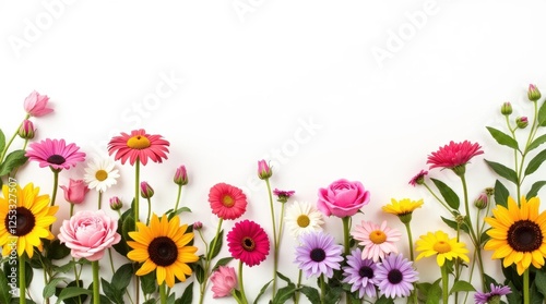 Vibrant Sunflowers, Daisies, and Roses Collection