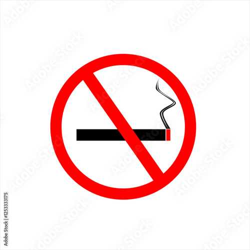 Free Download No smoking icon vector  - GFXLoad