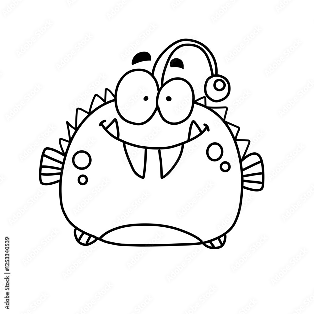 Big set of cartoon monsters Big set of cartoon monsters