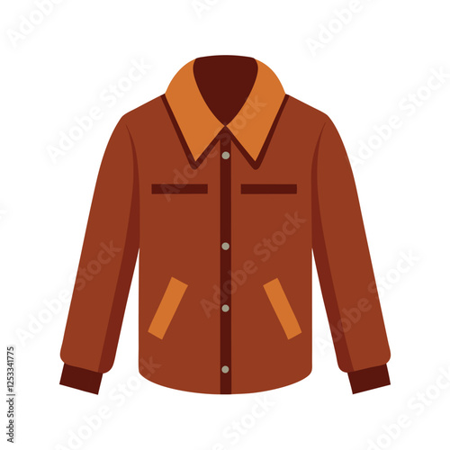 Vector illustration of jacket