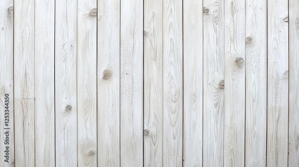 Naklejka premium White Painted Wooden Wall Background