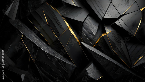 black stone luxury texture background