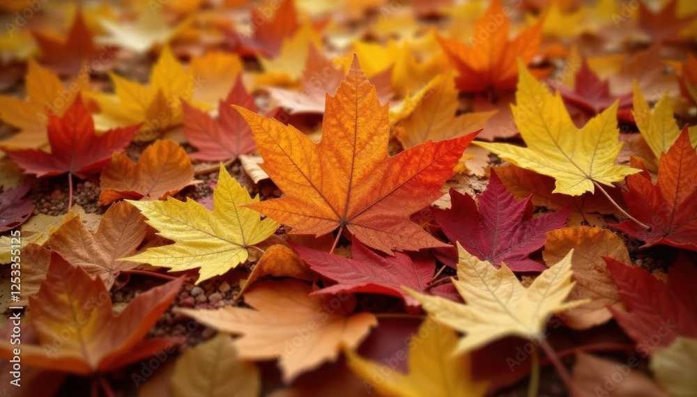 Pile of fallen autumn leaves, earthy tones, close-up , crisp, outdoor Pile of fallen autumn leaves, earthy tones, close-up , crisp, outdoor