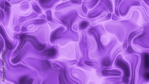 Elegant Purple Abstract Background with Fluid Shapes and Light Effects