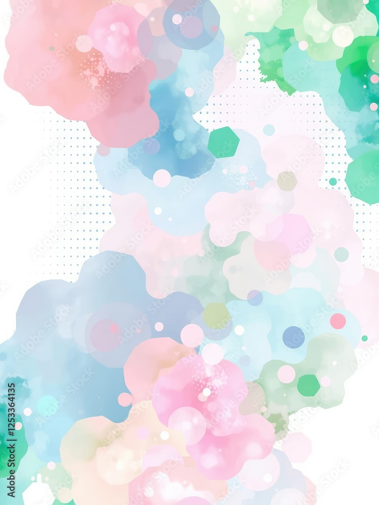 Abstract halftone white background featuring a blend of blue, green, and pink colors, white background, blue, pink Abstract halftone white background featuring a blend of blue, green, and pink colors, white background, blue, pink