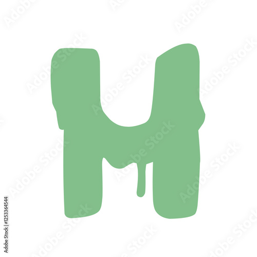 Cartoon Halloween font vector