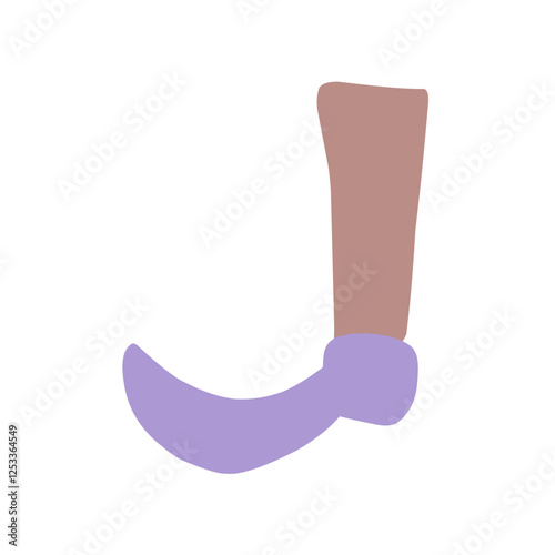 Cartoon Halloween font vector