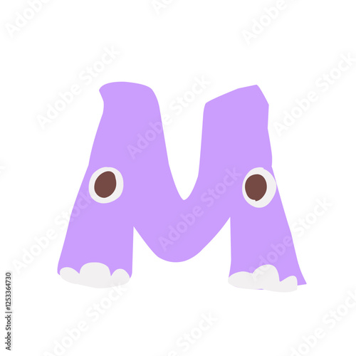 Cartoon Halloween font vector