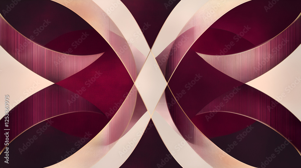 custom made wallpaper toronto digitalGeometric Love Frequency Spectrum