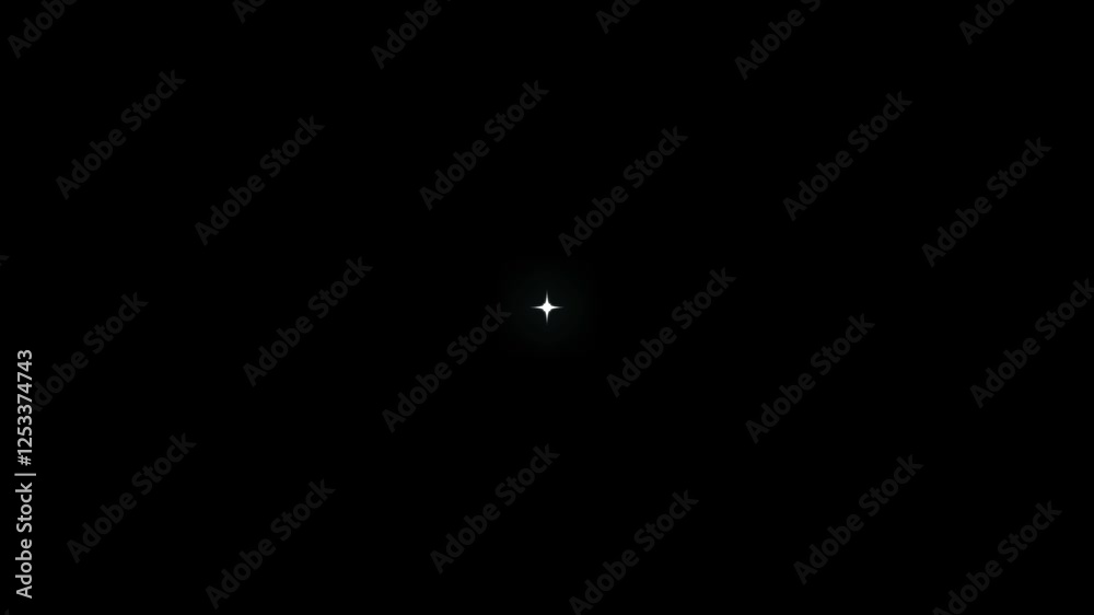Twinkling star motion graphics with black screen background. animation, white cartoon, flat, vector, doodles style stars blinking, glitter, night sky. 4k Twinkling star motion graphics with black screen background. animation, white cartoon, flat, vector, doodles style stars blinking, glitter, night sky. 4k