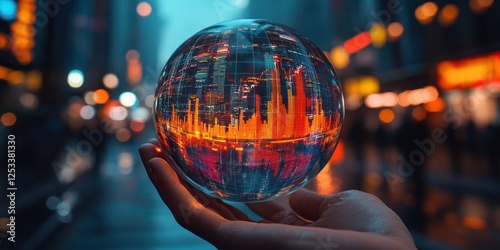 Global Market Trends: A Crystal Ball Vision of Cityscape and Financial Data