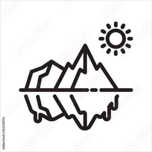 climate change Simple Line Icon